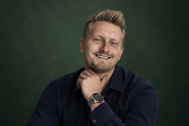 Portræt af Kasper Mogensen